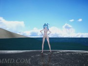 Miku - T-Ara - Bunny Style - Beach Stage 1287 2/16