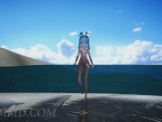 Miku - T-Ara - Bunny Style - Beach Stage 1287 4/16