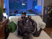 Worship my latex ass and latex boots Femdom and alien  12/16