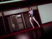 Office passionate sex with lascivious beauty secretary 3/16