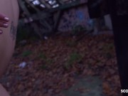 GERMAN SCOUT - TINY EMO GIRL SILVIA RARE ROUGH FUCK I PICKUP MINI TITS AND DIRTY SEX 10/16