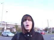 GERMAN SCOUT - TINY EMO GIRL SILVIA RARE ROUGH FUCK I PICKUP MINI TITS AND DIRTY SEX 2/16