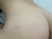 Vecinita Argentina de 19 Años Me Rompe la Pija a Sentones Sin Condon POV LynnScream Latina Riding 14/16