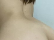 Vecinita Argentina de 19 Años Me Rompe la Pija a Sentones Sin Condon POV LynnScream Latina Riding 3/16