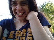 LOUDEST FART PinkMoonLust Nasty Ass Farting Gas So BAD Outdoors Outside Backyard To Let it Rip Toot 9/16