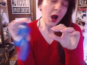 A big blue balloon gives me an orgasm over and over again wanna see how? 2/16