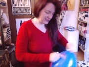 A big blue balloon gives me an orgasm over and over again wanna see how? 6/16