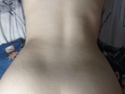 трахнул подругу с большой жопой раком в месячные 13/16