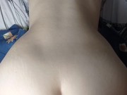 трахнул подругу с большой жопой раком в месячные 2/16