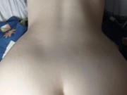 трахнул подругу с большой жопой раком в месячные 4/16