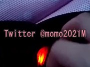 ムラムラしたので駐車場の車の中でオナニーしちゃいました♡ 11/16