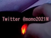 ムラムラしたので駐車場の車の中でオナニーしちゃいました♡ 14/16