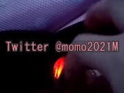 ムラムラしたので駐車場の車の中でオナニーしちゃいました♡ 15/16