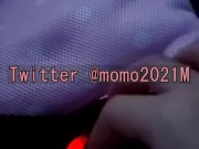 ムラムラしたので駐車場の車の中でオナニーしちゃいました♡ 16/16