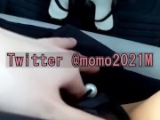 ムラムラしたので駐車場の車の中でオナニーしちゃいました♡ 3/16