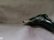 Giantess shrinks you in a bar and brings you home for breakfast 😋 /vore 1/16