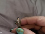 Giantess shrinks you in a bar and brings you home for breakfast 😋 /vore 2/16