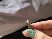 Giantess shrinks you in a bar and brings you home for breakfast 😋 /vore 4/16