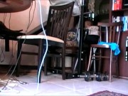 Giantess crushes cockroach slave in slat shoes and natural stockings POV 5/16