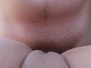 Моя бывшая попросила трахнуть её в машине, я случайно кончил ей в киску. Большая ЖОПА! Кремпай! 4K 16/16