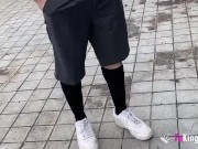 Convincing an innocent teen babe to do her first porno 3/16