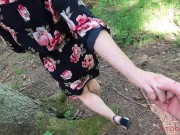 Amanda Red enjoys the SPRING in the FOREST 1/16