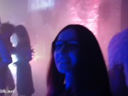 One girl got naked in a club. Very hot party 1/16