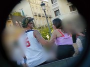 Lucky dude picks up innocent girls in the street 4/16