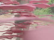 Public handjob for a stranger near the train station 1/16