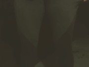 Pissing after yoga stretching 10/16