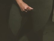 Pissing after yoga stretching 14/16