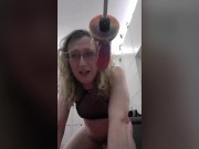 Double teamed by Spocks Cock Dildo and Doxy Magic Wand 16/16