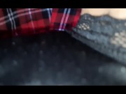 in an abandoned building two guys fucked in the pussy and in the ass a disguised schoolgirl 8/16