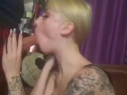 Watch my 18yo friend suck my mans dick   16/16