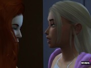 I Slam My Lesbian Girlfriend Against The Closet - Sexual Hot Animations 6/16