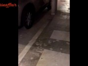 Fucking in a public parking, anal fuck and blowjob 1/16