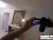 Sarah Jessie Is Rubbed Down 11/16