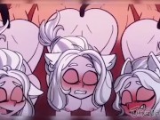 Helltaker fucking Cerberus 12/16