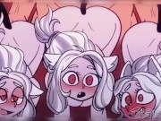 Helltaker fucking Cerberus 2/16