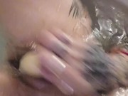 Making myself cum in the tub 11/16