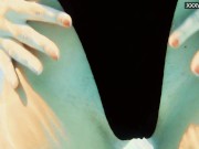 Hands in panties and rubbing in the swimming pool 15/16