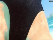 Hands in panties and rubbing in the swimming pool 7/16