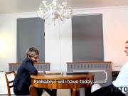 TUTOR4K Strict tutor doesnt mind having quick sex with new student 4/16