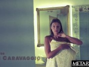 Stunning model twerks her perfect ass while fingering her pussy 2/16