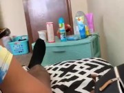 College Thot Invites Some BBC To Her Dorm 1/16