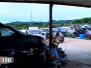 Chloe Delaure and Vayana get their ass ravaged in a workshop - Remastered 1/16