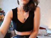 Ass in Tight Leather Skirt 7/16