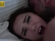 Masturbating chubby fetish submissive with big boobs rides Pascal White 9/16