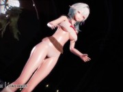 Genshin Impact - Eula Dancing For You [UNCENSORED HENTAI 4K] 2/16