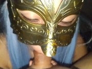 back to mask sensual blowjob cum in mouth(pinay ganda) 3/16
